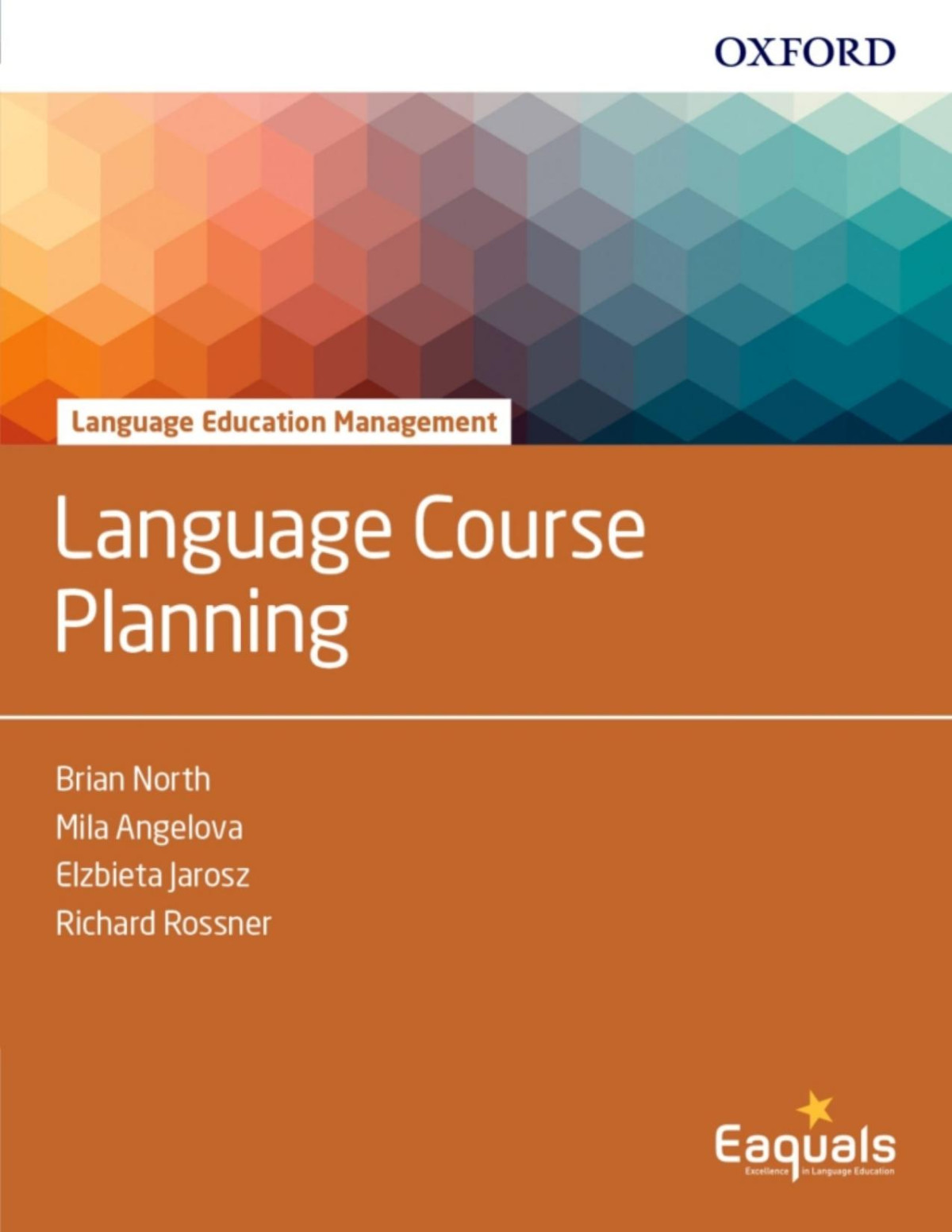 Language Course Planning Brian North Mila Angelova Elbieta Jarosz