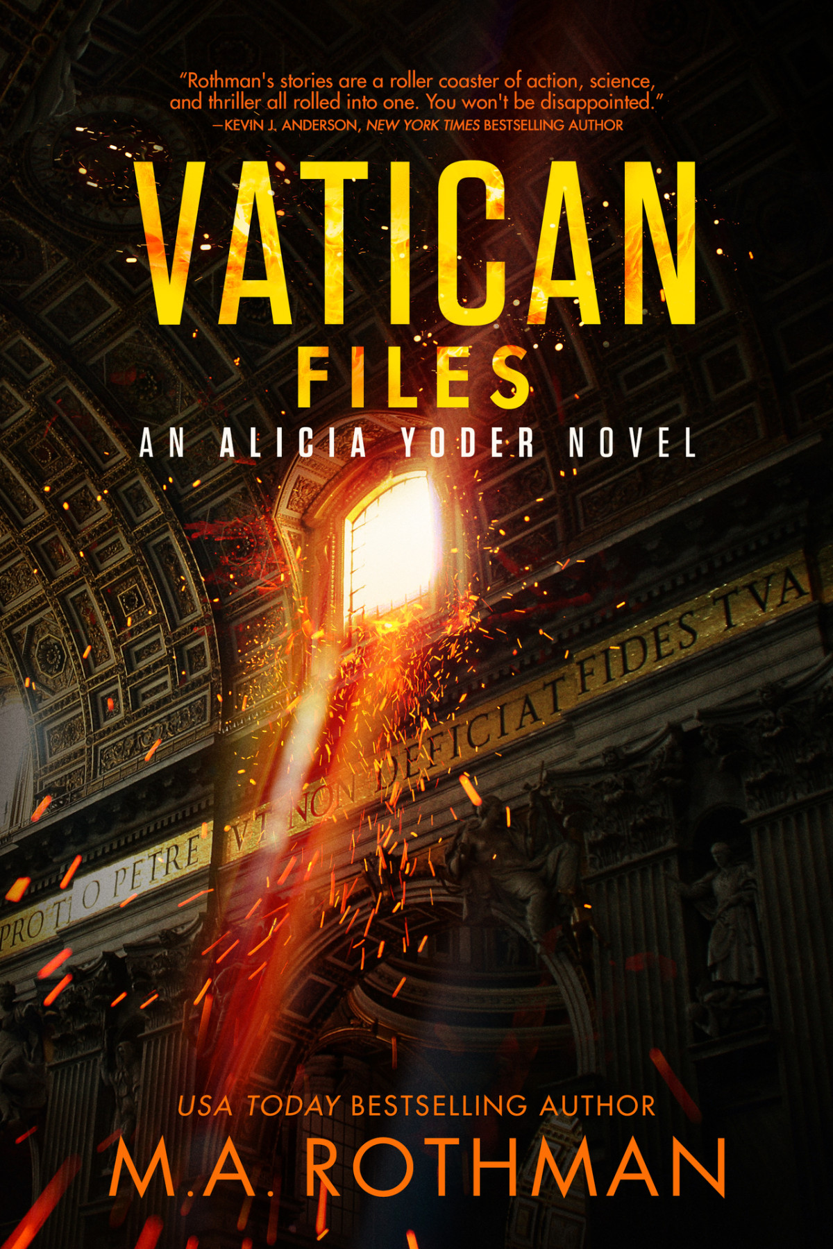 Vatican Files A Technothriller Ma Rothman