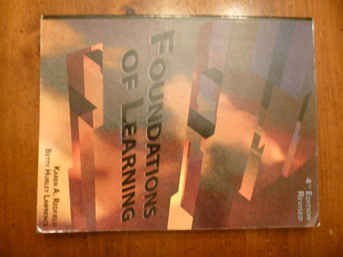 Foundations Of Learning Karen A Redfield Betty Hurley Lawrence
