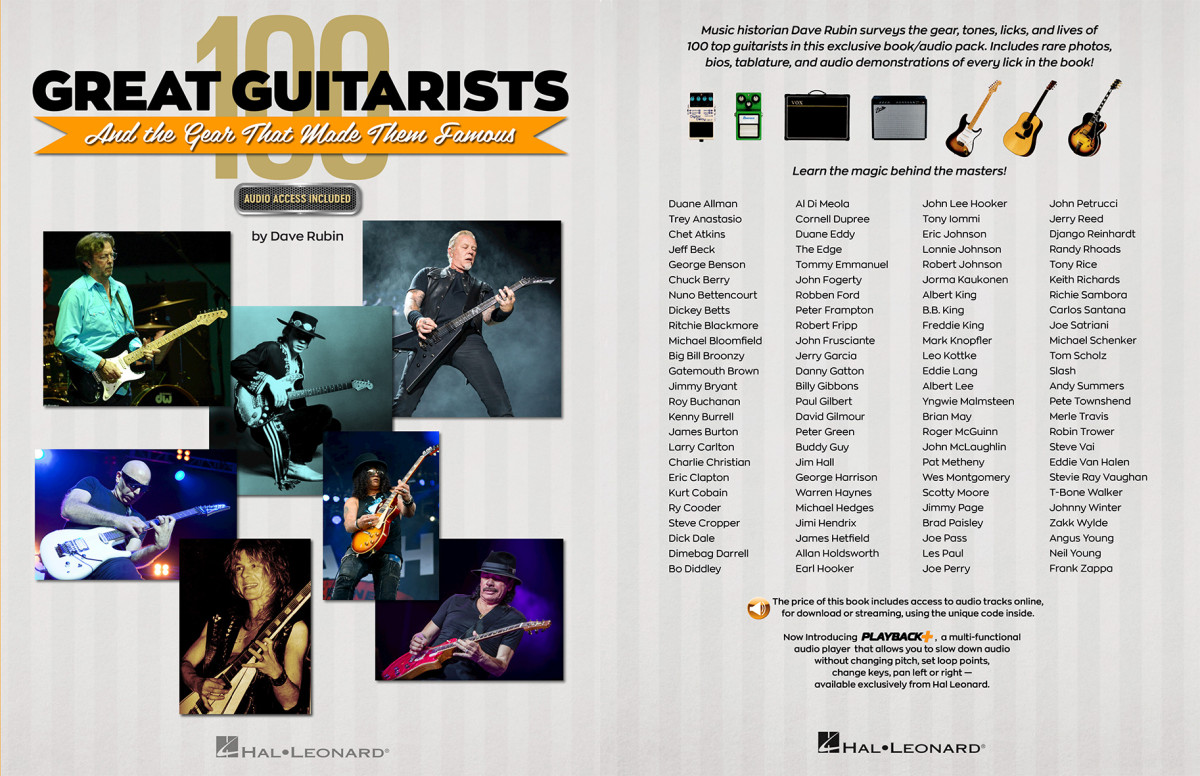 100 Great Guitarists And The Gear That Made Them Famous Dave Rubin