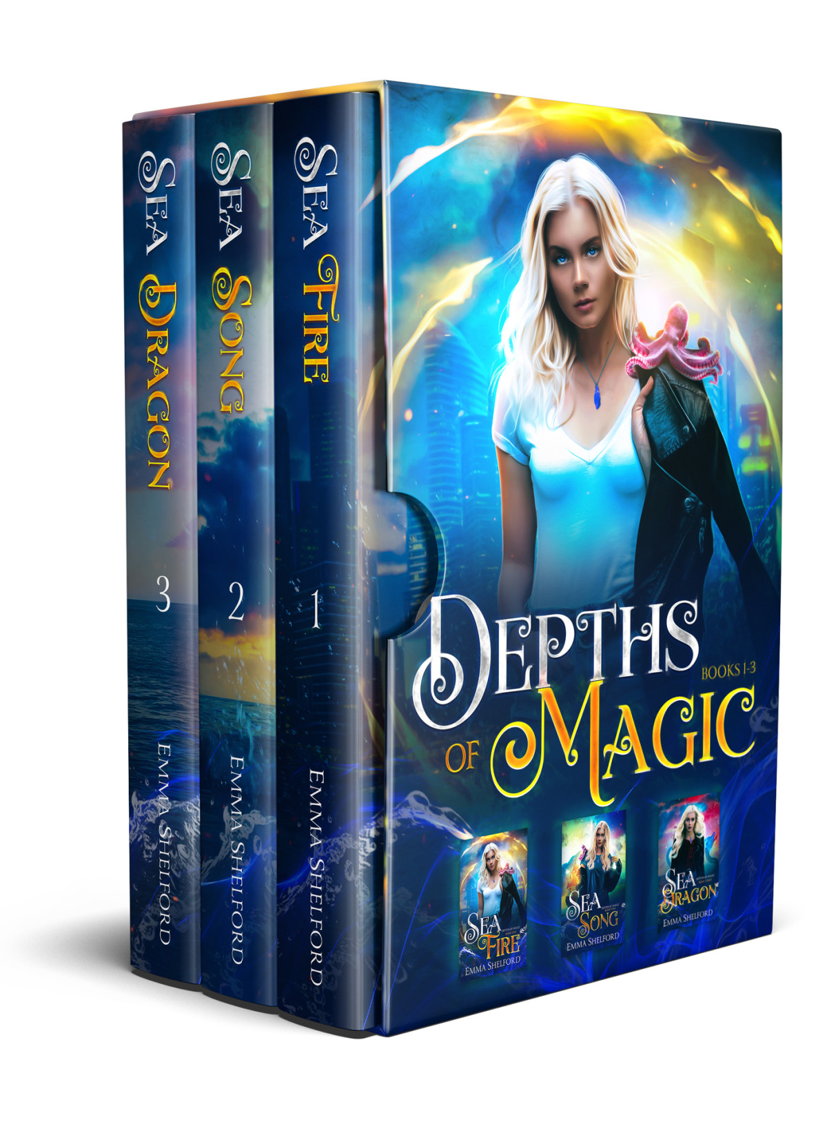 Depths Of Magic Books 13 Sea Fire Sea Song Sea Dragon Shelford