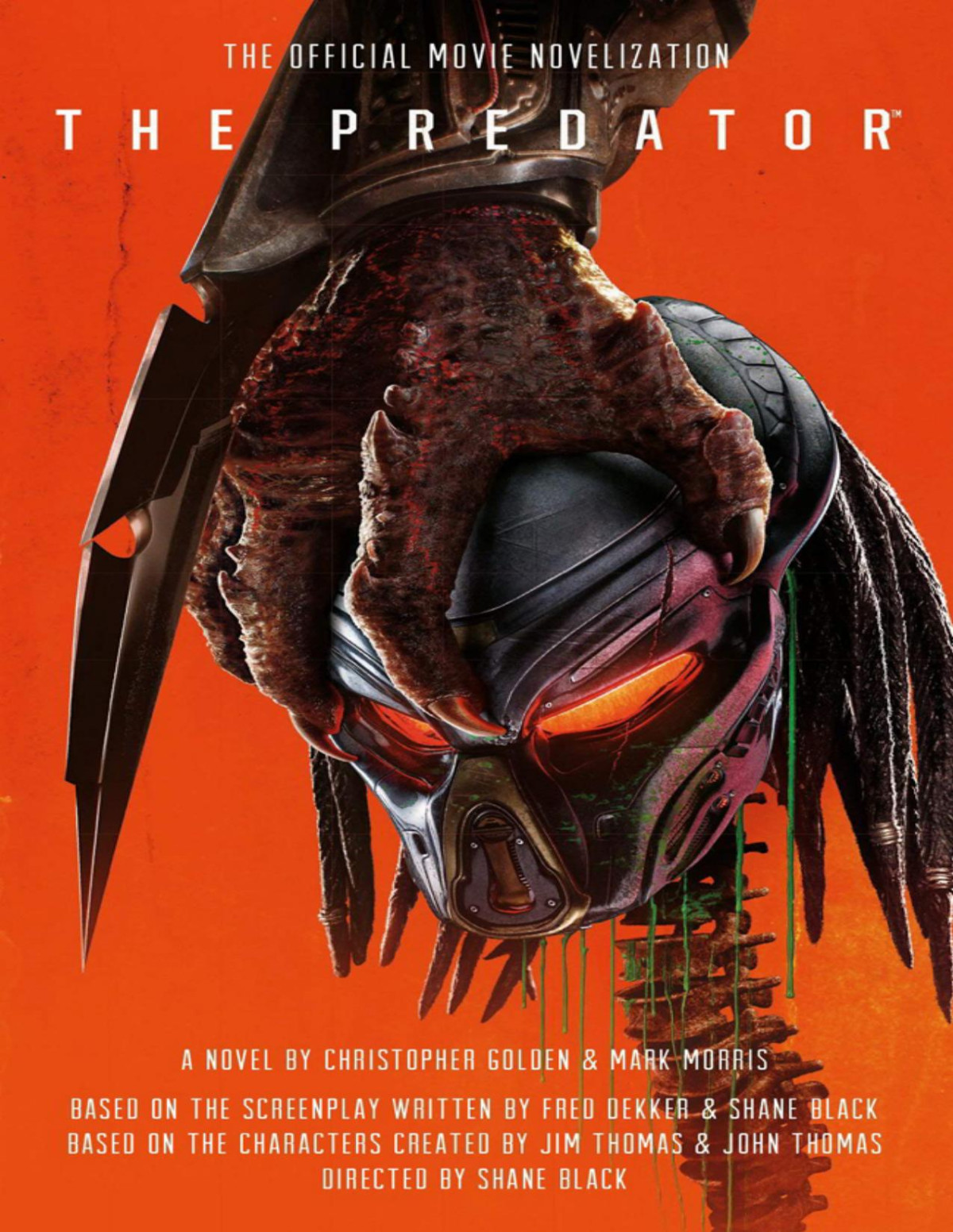 The Predator Media Tie In Christopher Golden Mark Morris