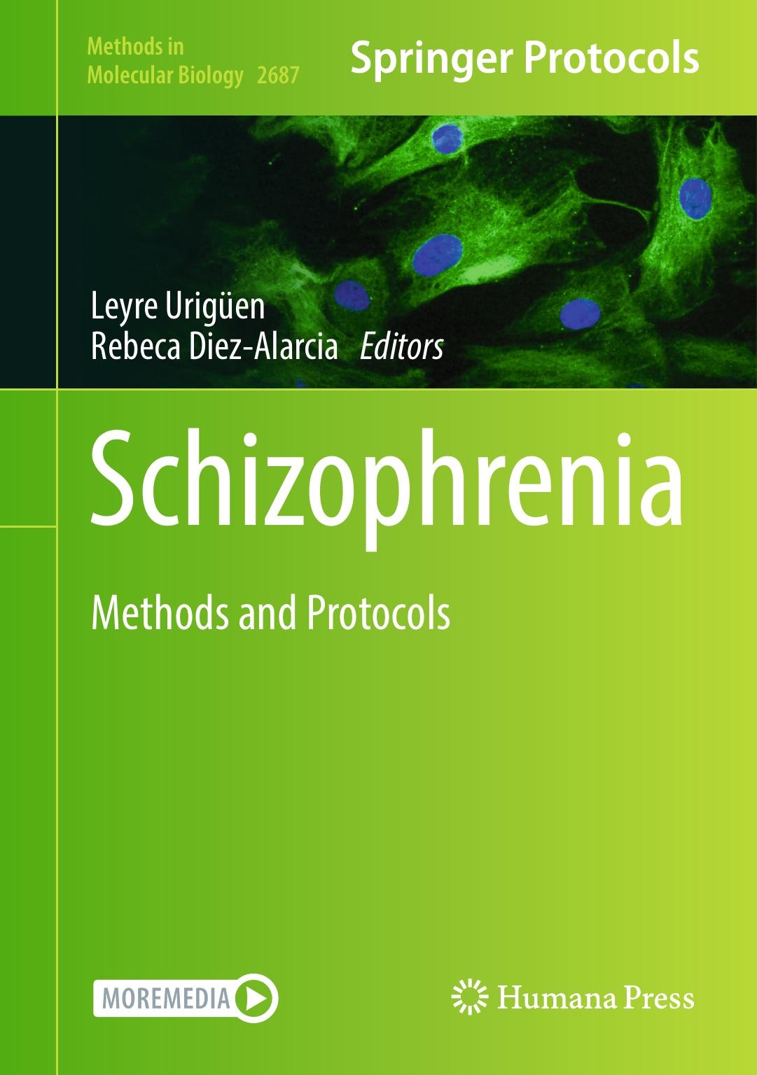 Schizophrenia 1st Ed 2023 Leyre Urigüen Rebeca Díezalarcia
