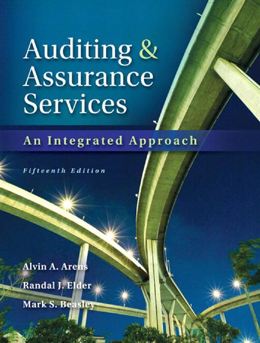 Auditing And Assurance Services An Integrated Approach 15th Alvin A Arens