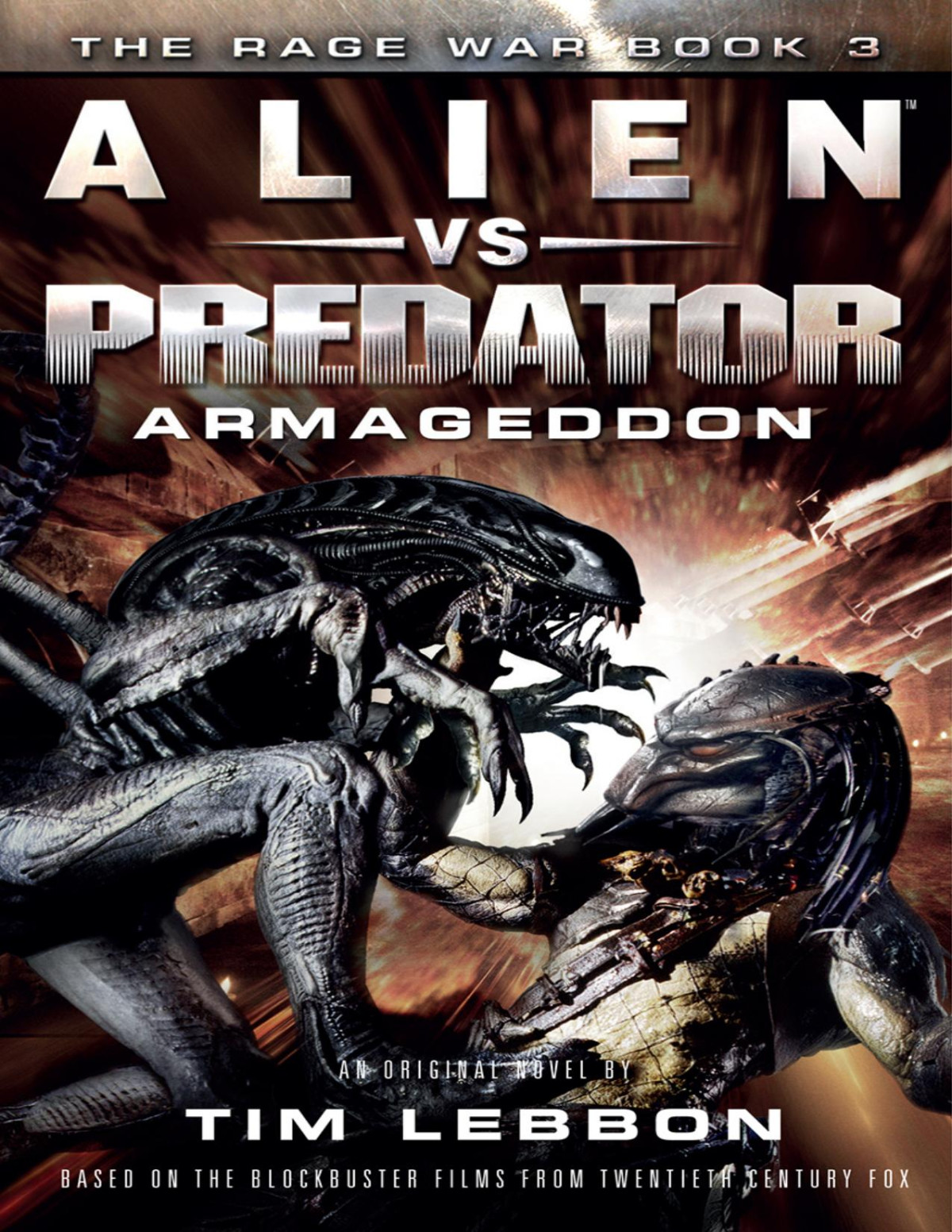 Alien Vs Predator Armageddon 1st Edition Tim Lebbon
