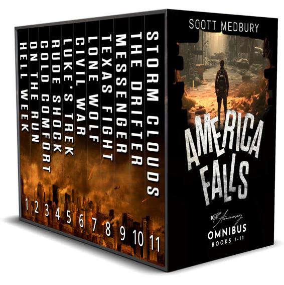 The America Falls Omnibus Books 111 Scott Medbury