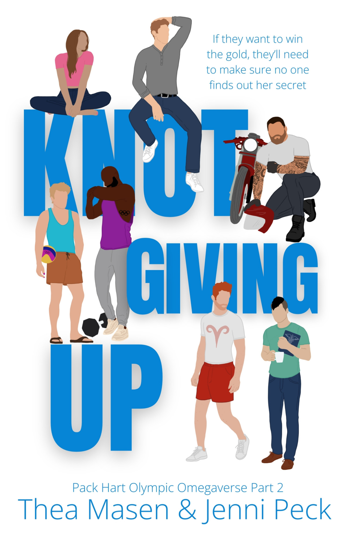 Knot Giving Up Pack Hart Olympic Omegaverse Duet Part 2 Knot Giving Up Book 2 1st Edition Thea Masen