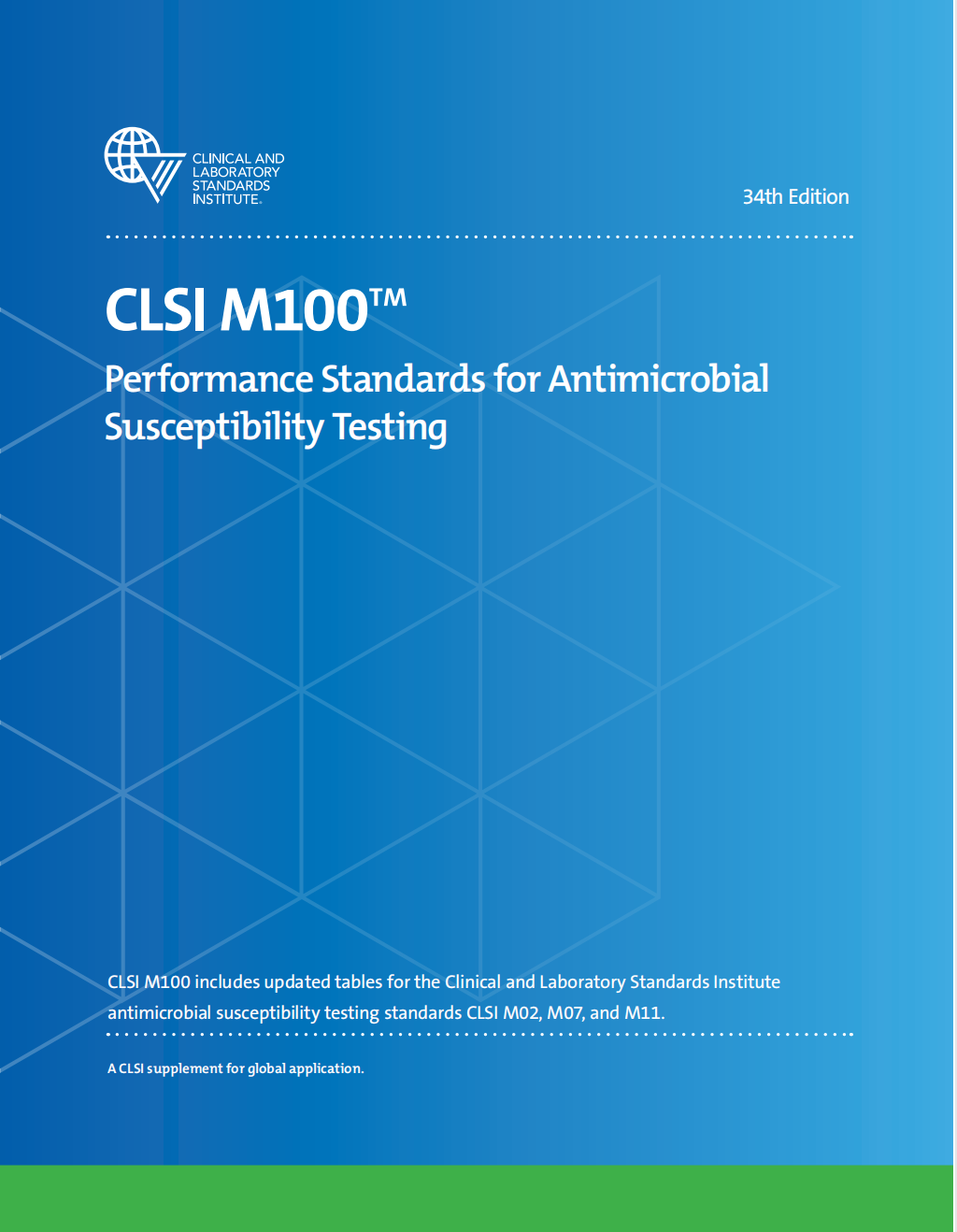 Performance Standards For Antimicrobial Susceptibility Testing 34th Edition Pharmd