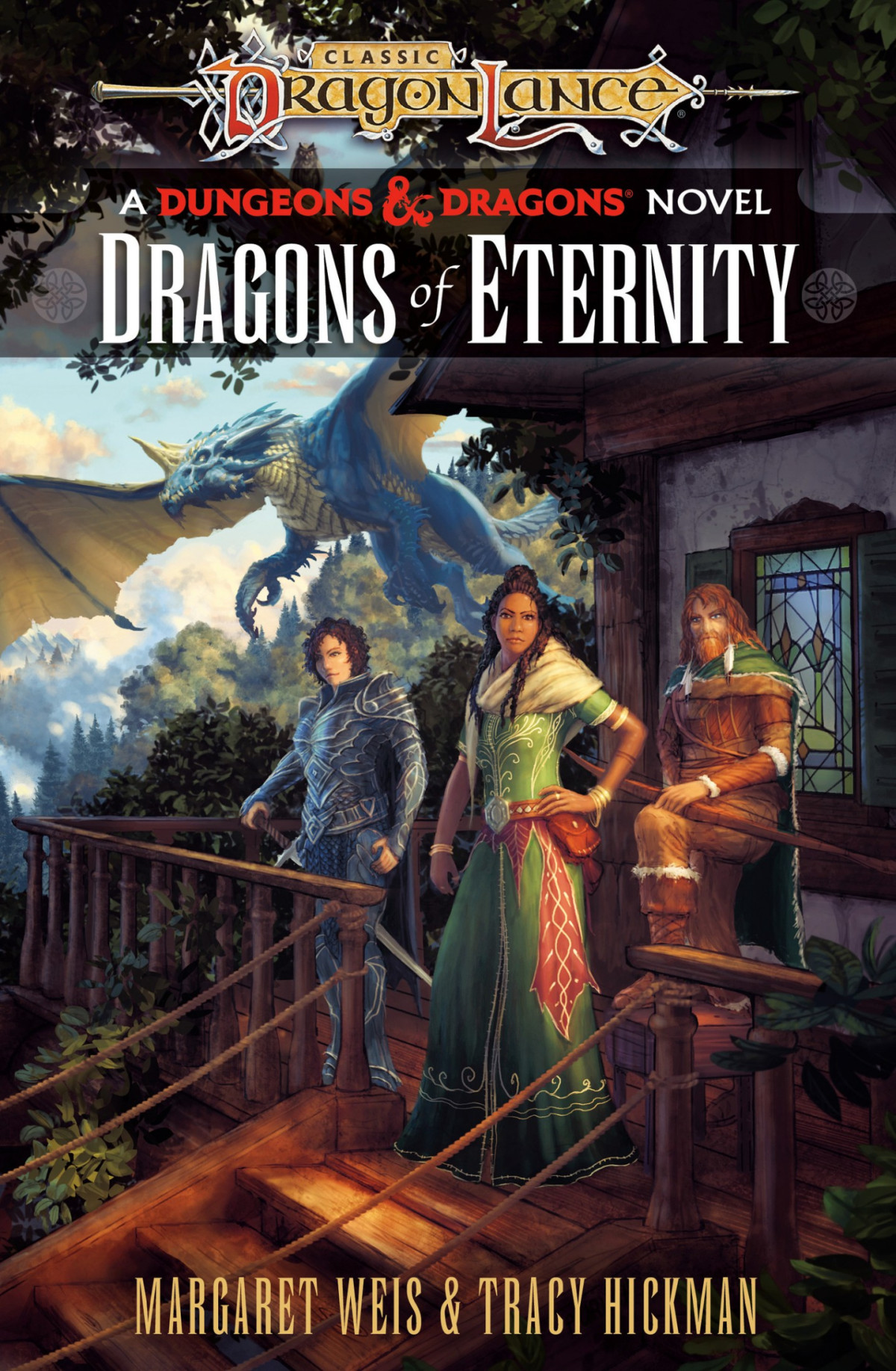 Dragons Of Eternity Dragonlance Destinies Volume 3 Margaret Weis Tracy Hickman