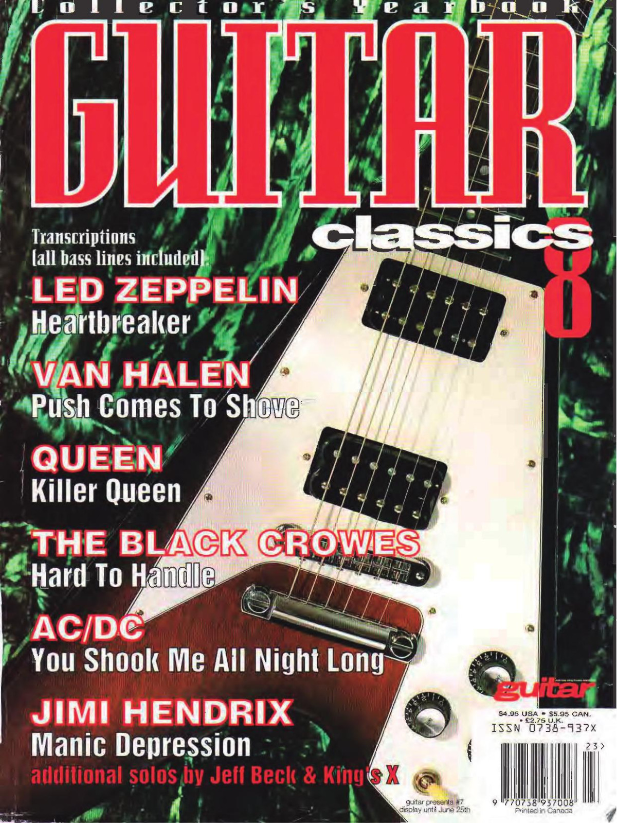 Guitar Classics 8 Collectors Year Book
