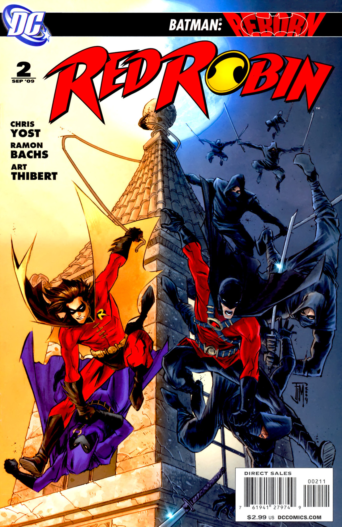 Red Robin Issue 2 The Grail Part Two Of Four Christopher Yost