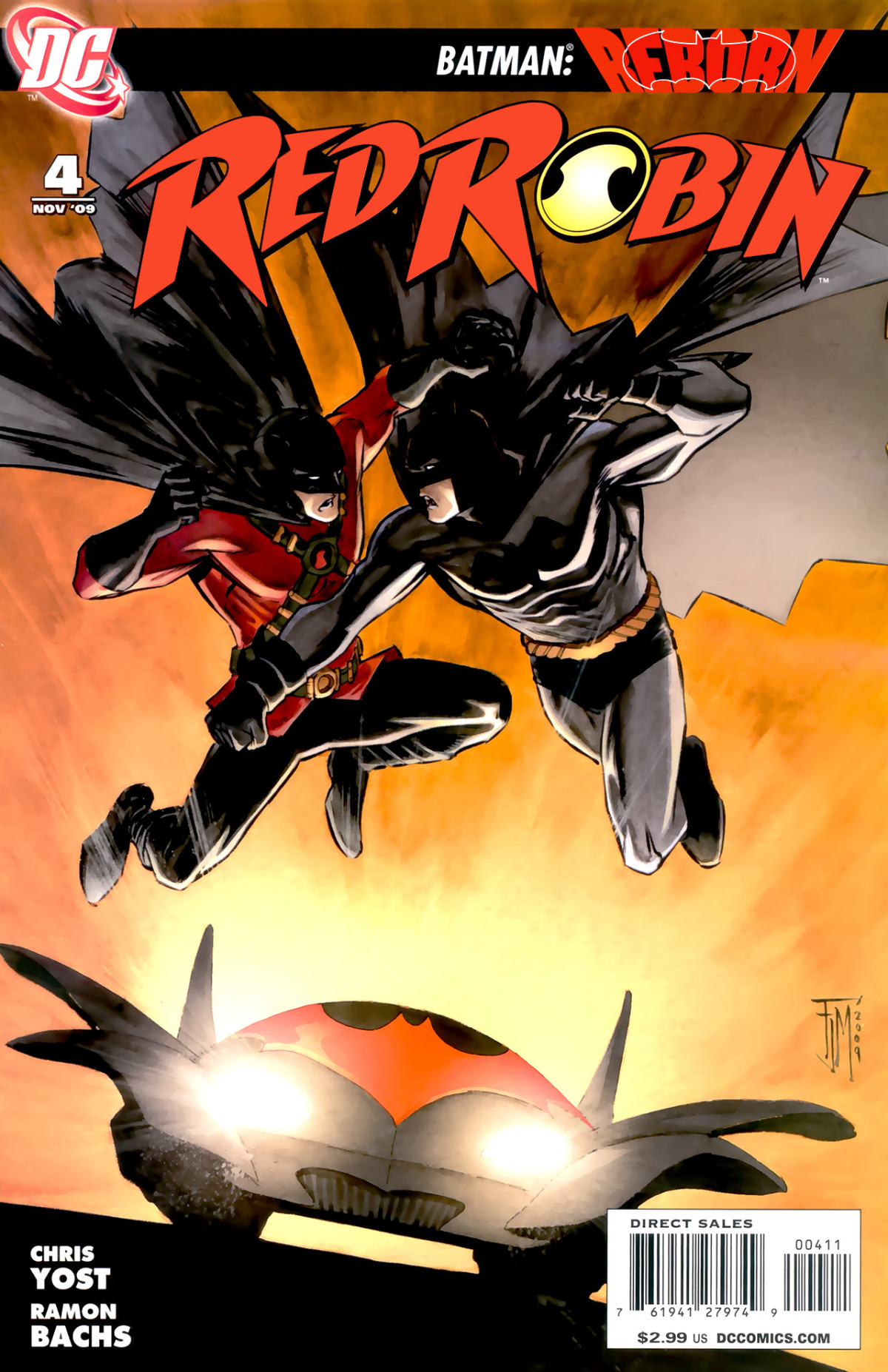 Red Robin Issue 4 The Grail Conclusion Christopher Yost Ramon Bachs