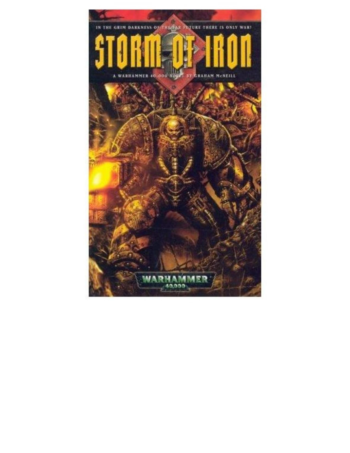 Storm Of Iron Graham Mcneill