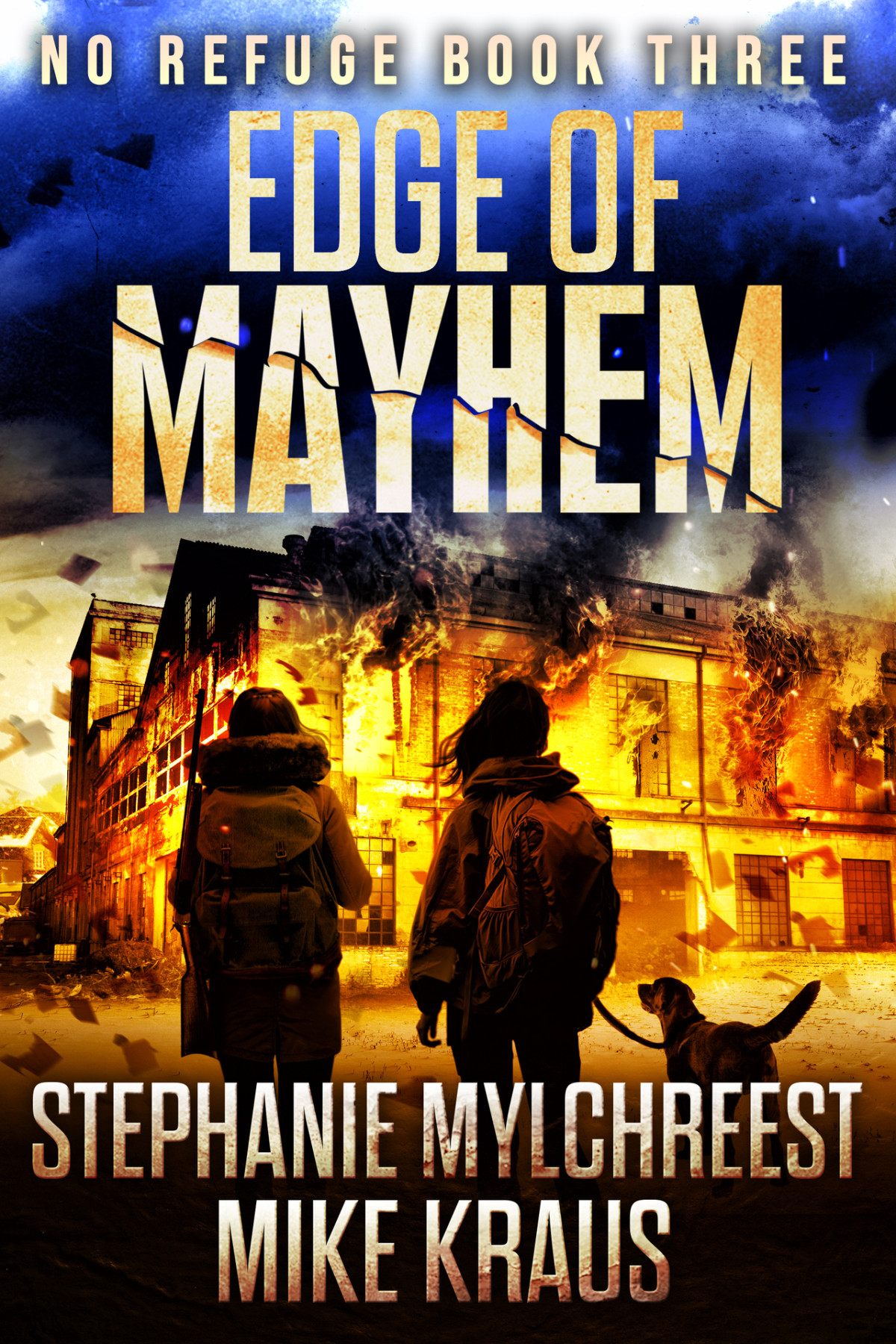 Edge Of Mayhem A Postapocalyptic Survival Thriller Series Kraus
