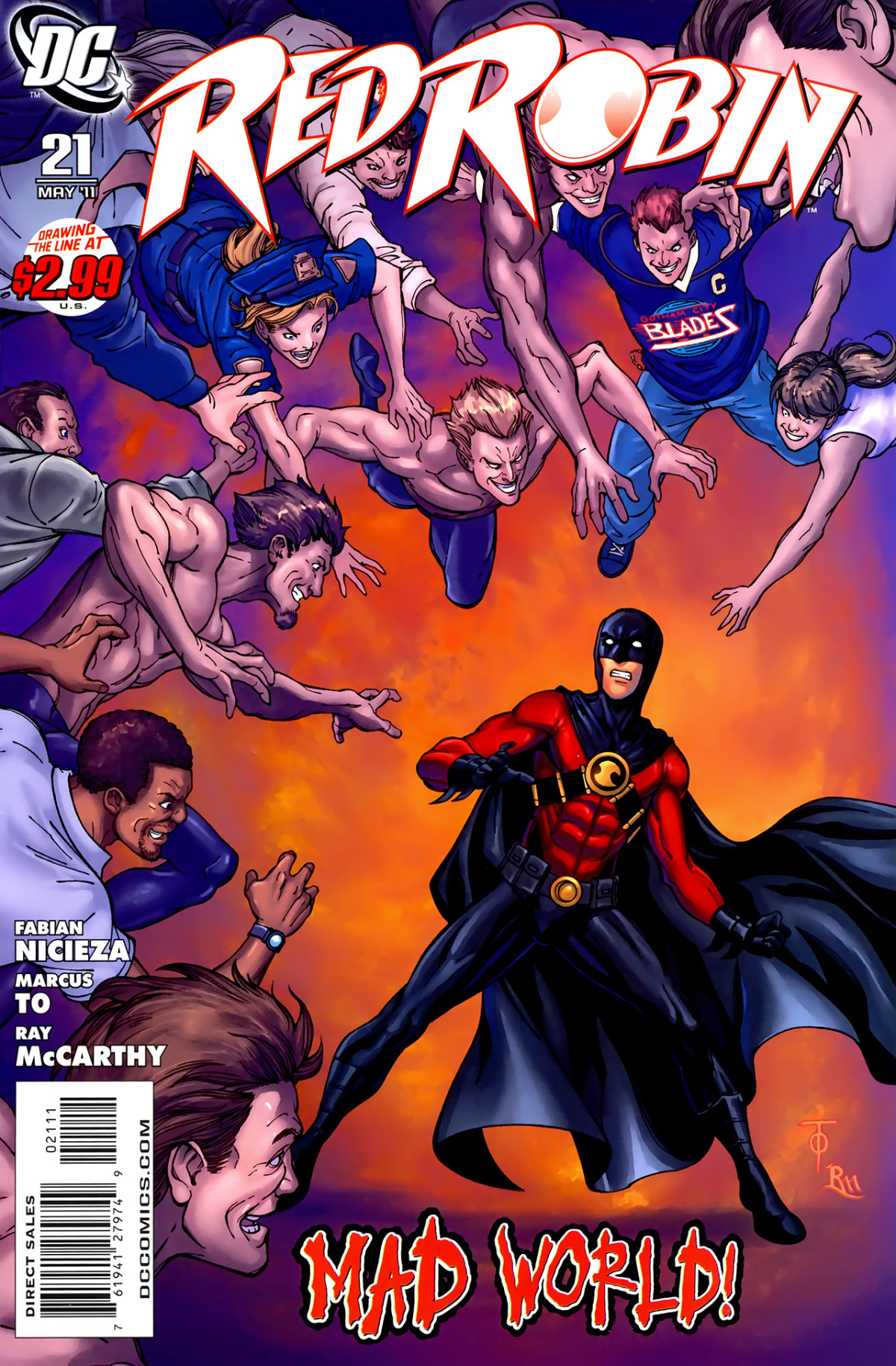 Red Robin Issue 21 The Rabbit Hole Part 3 Sinsanity Fabian Nicieza