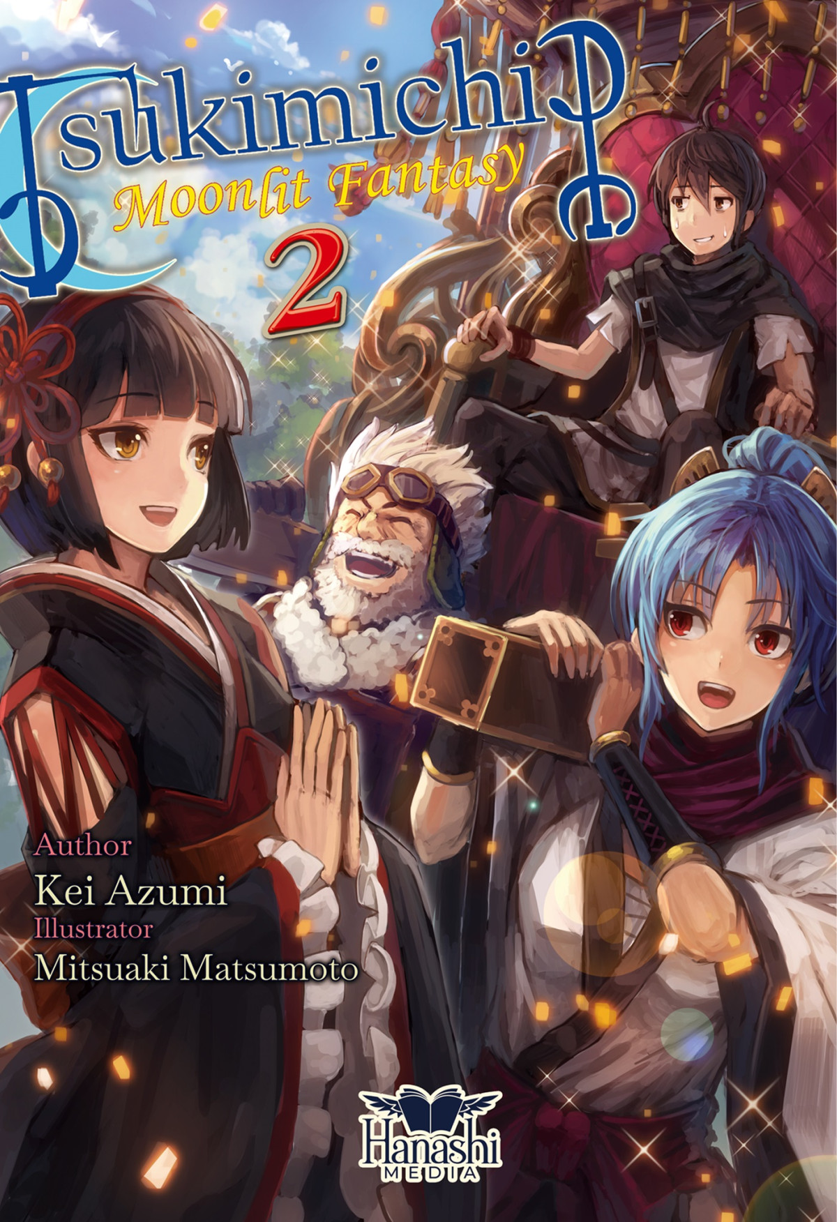 Tsukimichi Moonlit Fantasy Volume 02 Tsuki Ga Michibiku Isekai Dochu Kei Azumi