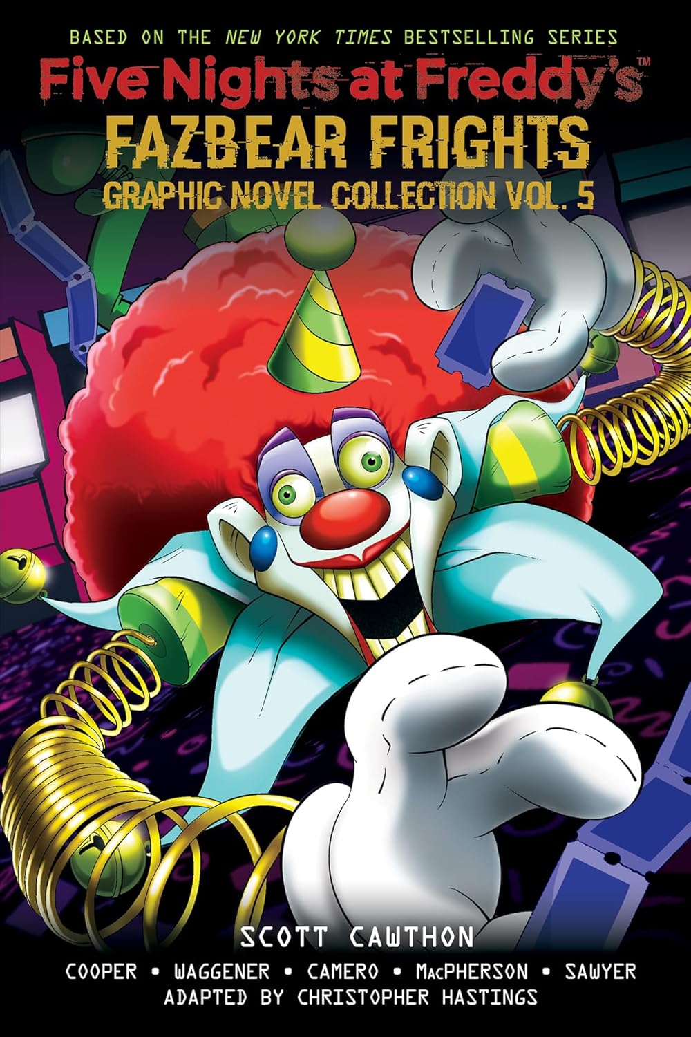 Five Nights At Freddys Fazbear Frights Graphic Novel Collection Vol 5 Scott Cawthon