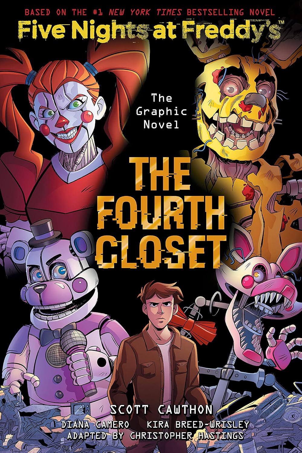 Five Nights At Freddys Graphic Novel Trilogy 3 The Fourth Closet Scott Cawthon