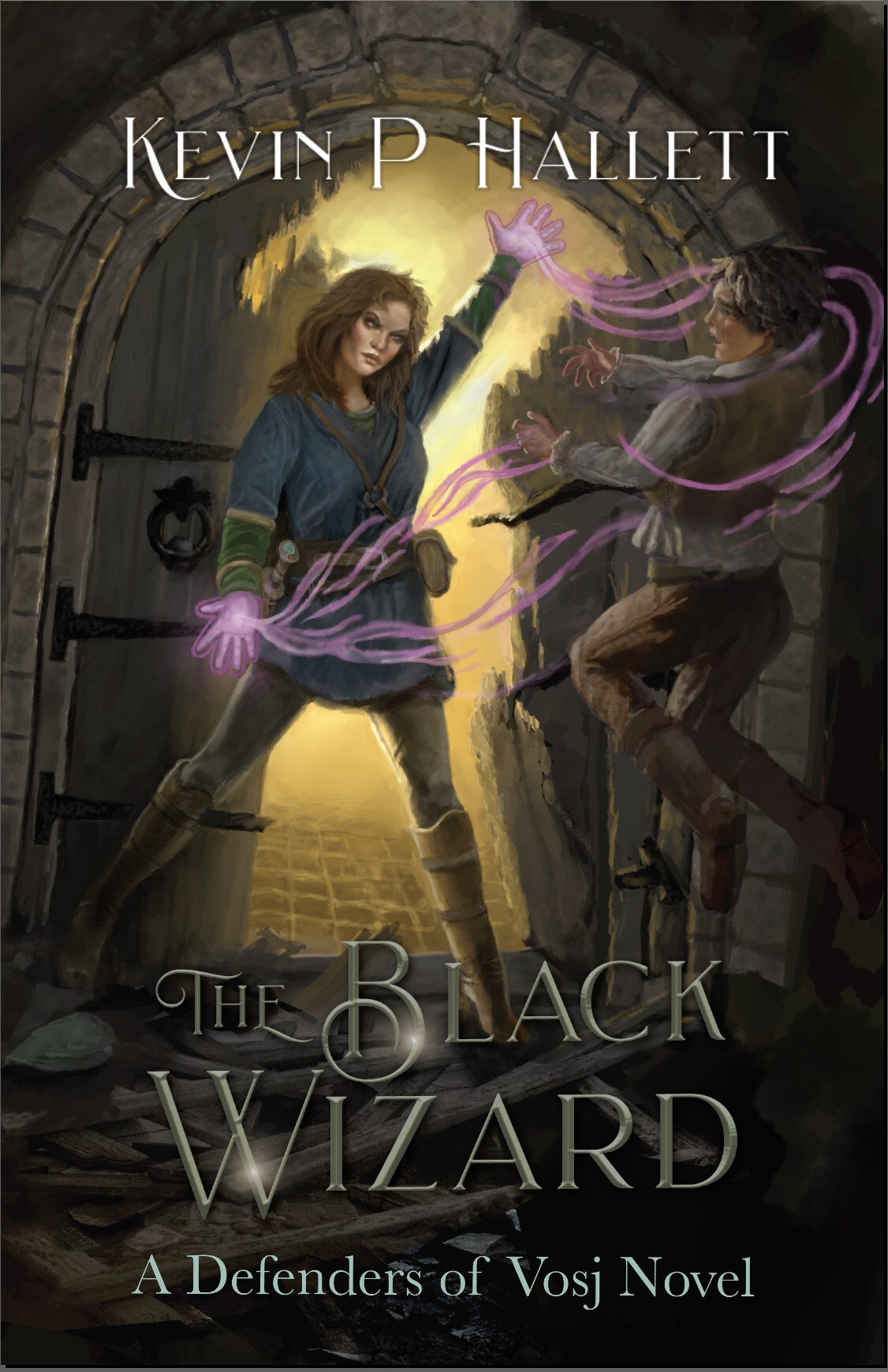 The Black Wizard Vol 7 Of Defenders Of Vosj Kevin P Hallett