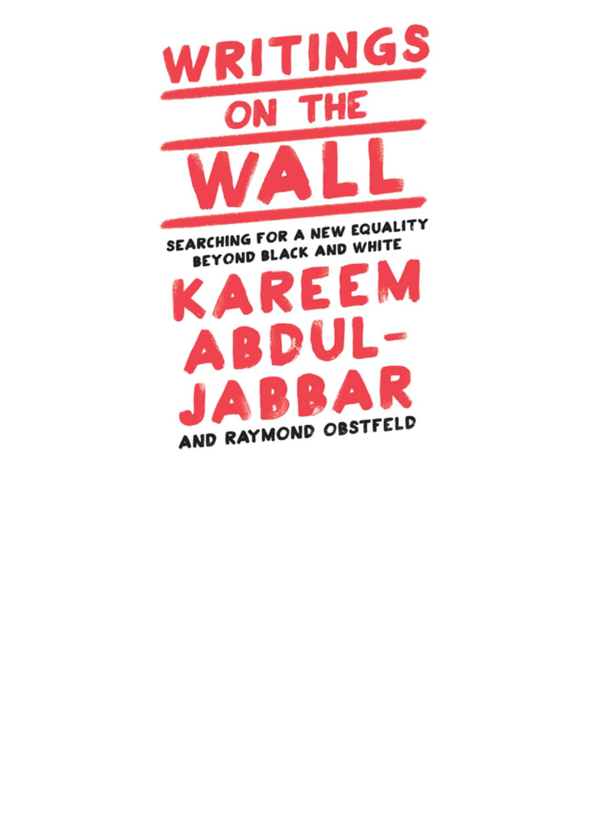 Writings On The Wall Kareem Abduljabbar