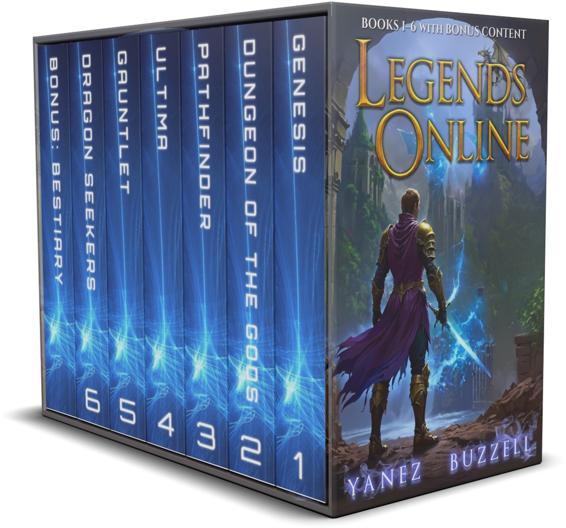 Legends Online A Litrpg Adventure Box Set Jonathan Yanez Ross Buzzell