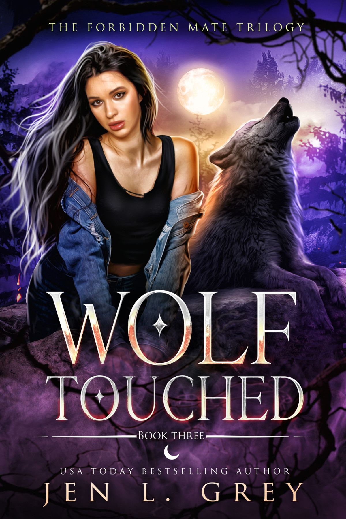 Wolf Touched The Forbidden Mate Trilogy Book 3 Grey Jen L
