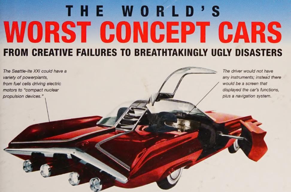 The Worlds Worst Concept Cars First Edition Richard Dredge