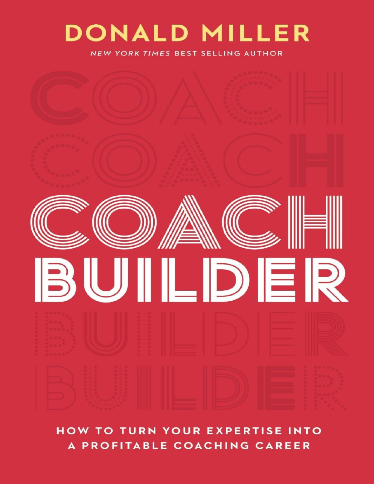 Coach Builder Donald Miller