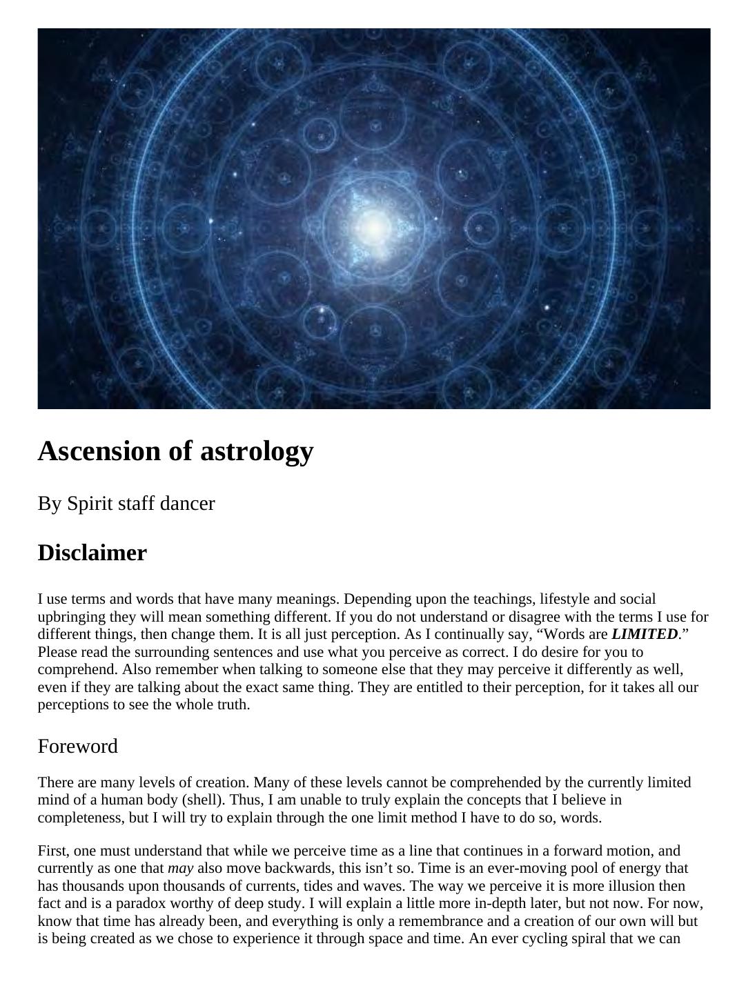 Ascension To Astrology Book Of Astrology In Ascension Ascesion To Godhood 2 Dancer