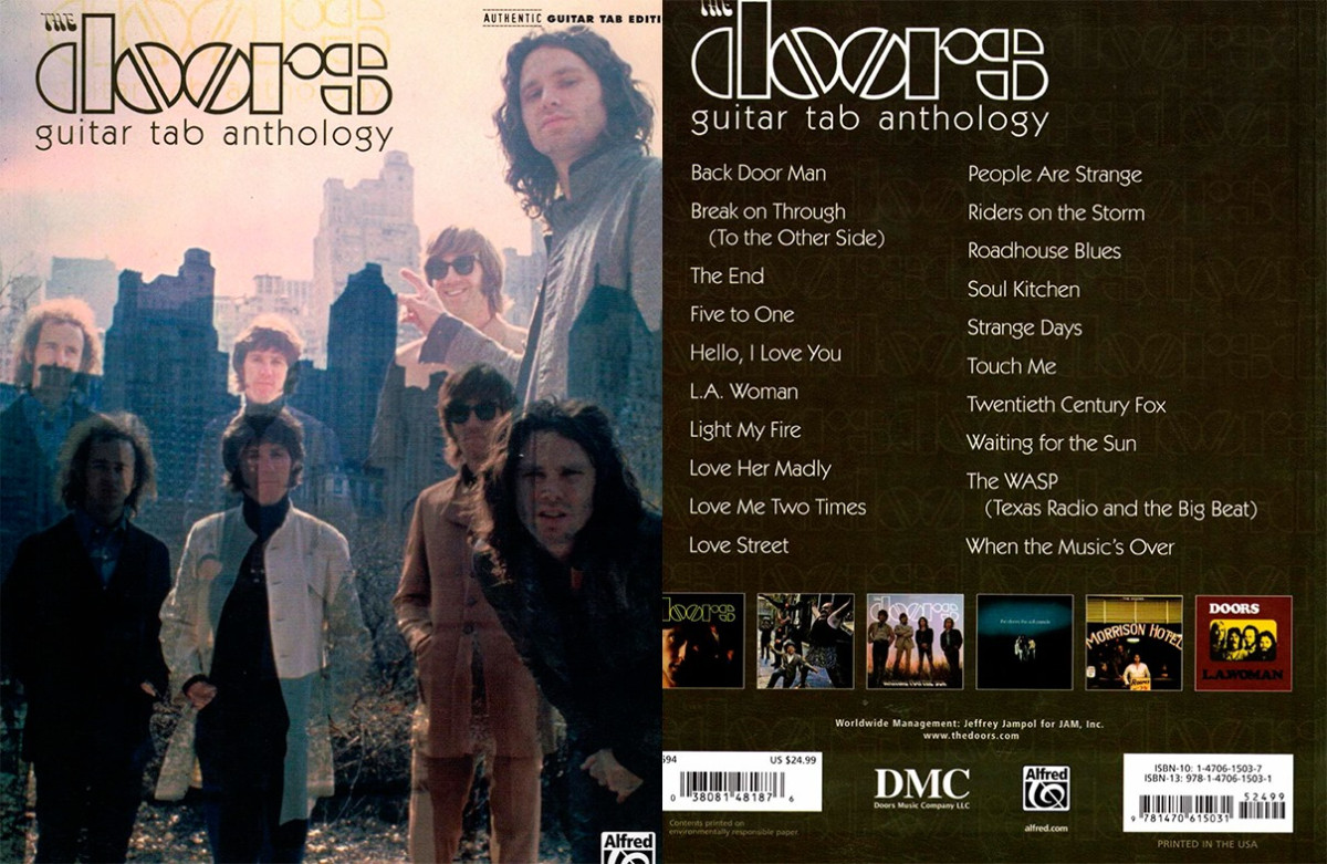 The Doors Guitar Tab Anthology Authentic Guitar Tab Edition The Doors