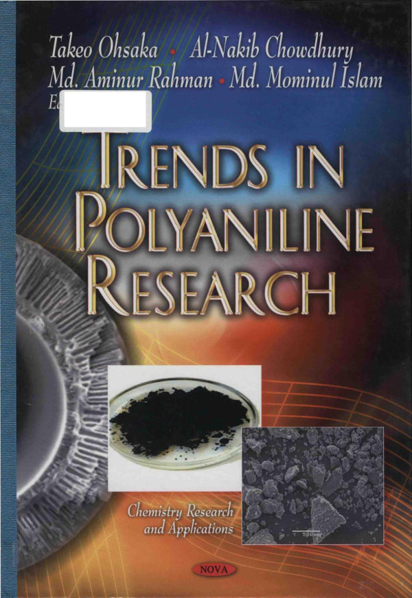 Trends In Polyaniline Research 2013th Edition Takeo Ohsaka Alnakib Chowdhury
