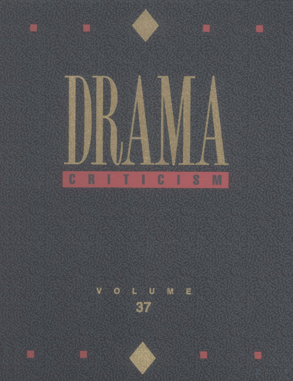 Drama Criticism Volume 37 2010th Edition Thomas Jschoenberg
