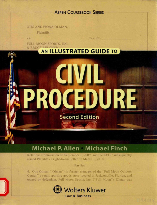 An Illustrated Guide To Civil Procedure 2011th Edition Michael Pallen Michael Finch
