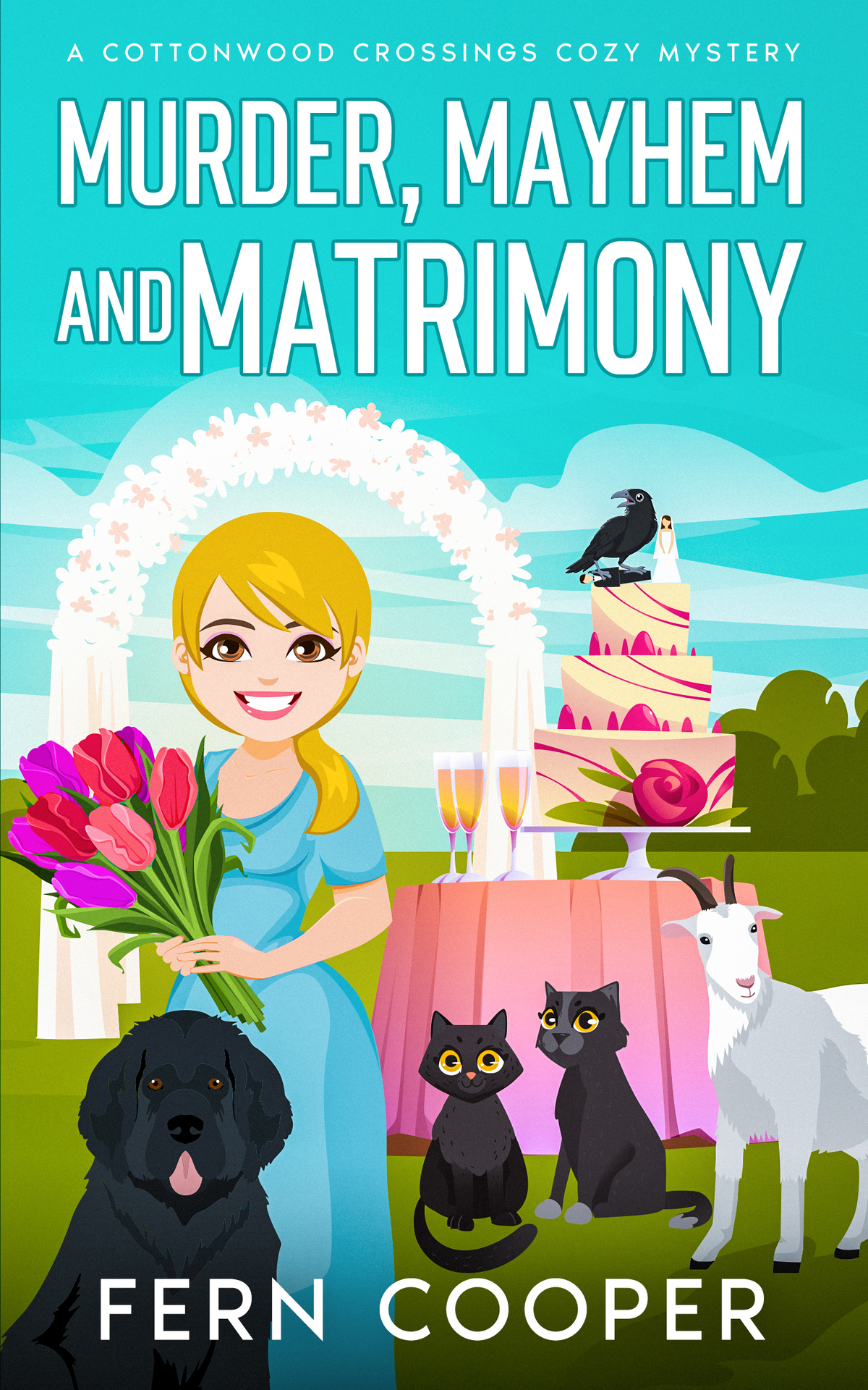 Murder Mayhem And Matrimony Cottonwood Crossings Cozy Mysteries Fern Cooper