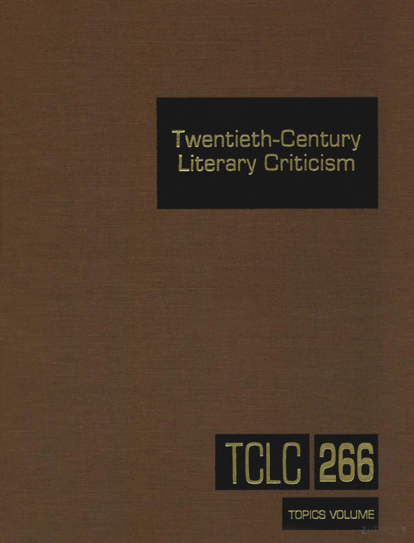 Twentiethcentury Literary Criticism Volume 266 2012th Edition Kathy Ddarrow