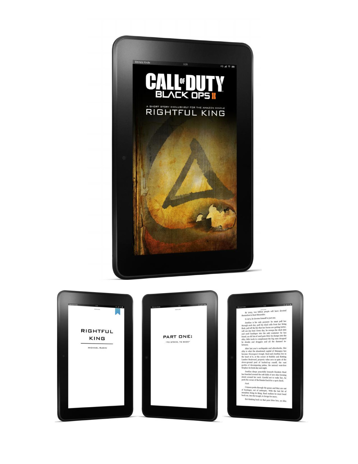 Righful King Call Of Duty Black Ops 2 1st Edition Michael Rudin
