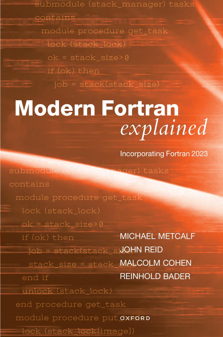 Modern Fortran Explained Incorporating Fortran 2023 6th Edition Mr Michael Metcalf