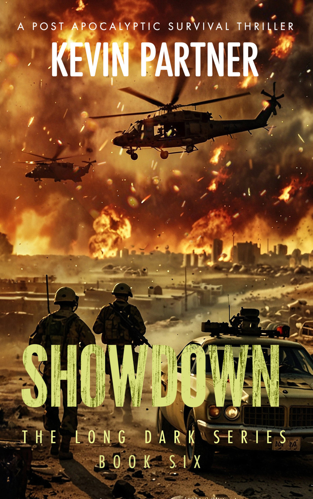 Showdown A Post Apocalyptic Survival Thriller The Long Dark Book 6 Kevin Partner