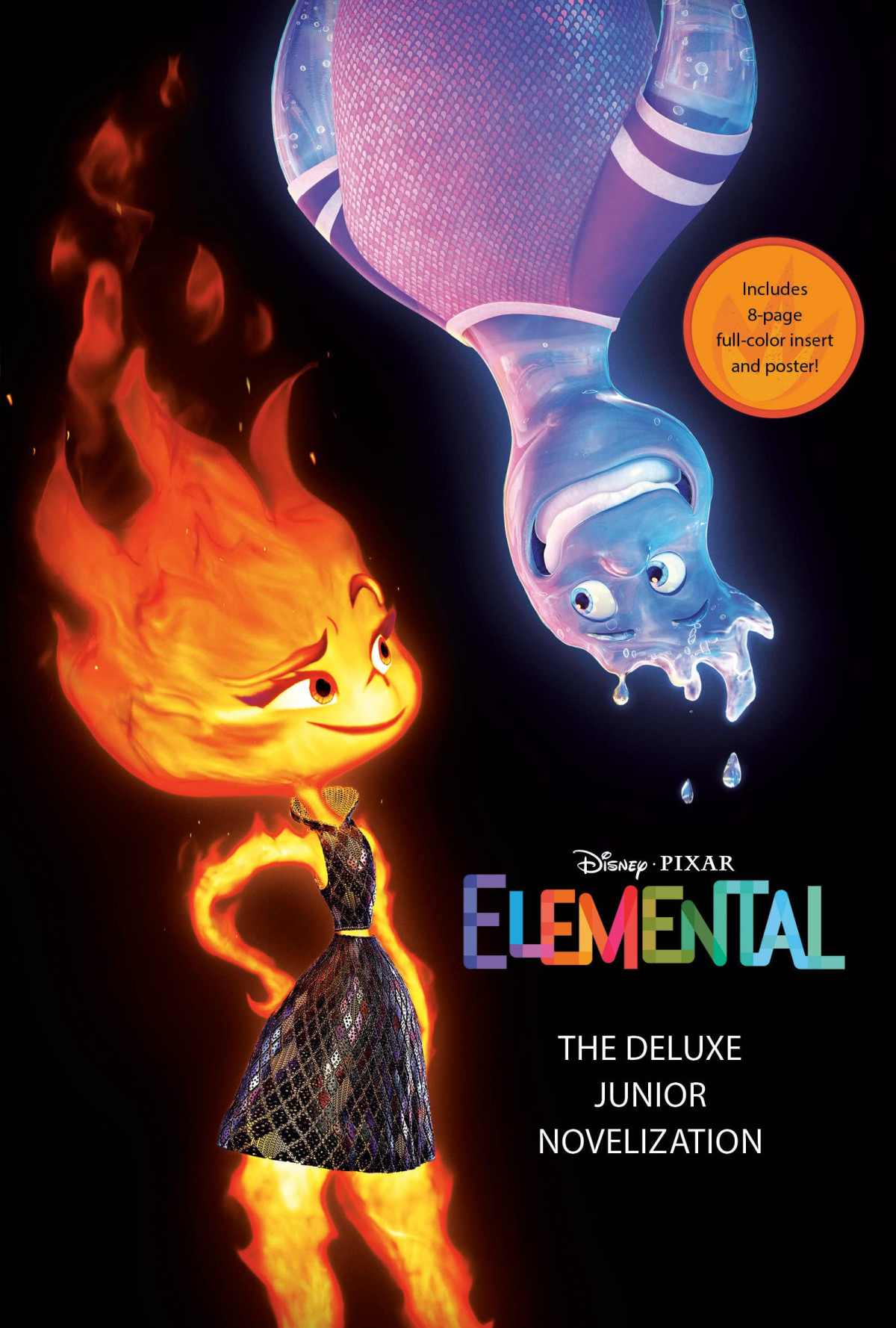 Disneypixar Elemental The Deluxe Junior Novelization Erin Falligant