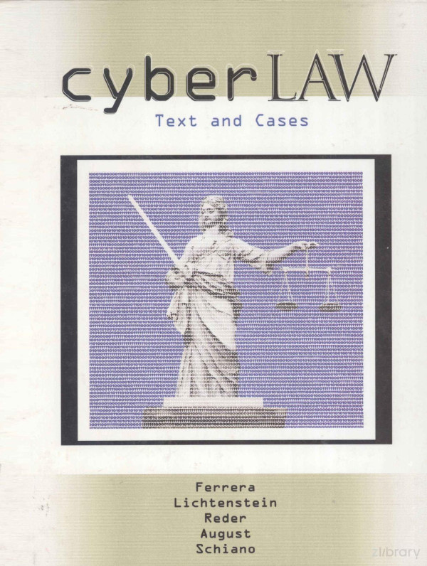 Cyberlaw Text And Case 2001th Edition Gerald R Ferrera Et Al
