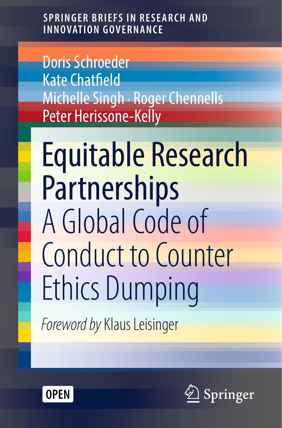 Equitable Research Partnerships Doris Schroeder Kate Chatfield Michelle Singh Roger Chennells Peter Herissonekelly