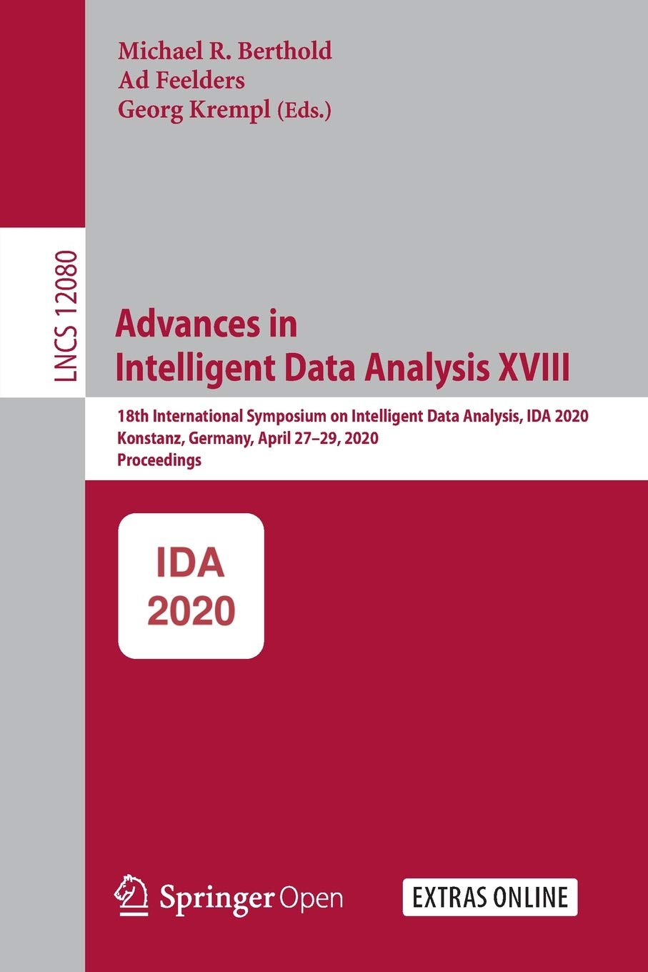 Advances In Intelligent Data Analysis Xviii Michael R Berthold Ad Feelders Georg Krempl