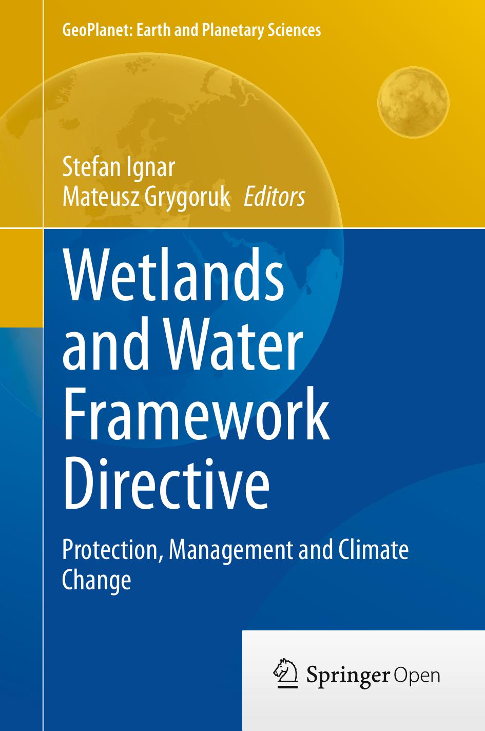 Wetlands And Water Framework Directive Stefan Ignar Mateusz Grygoruk