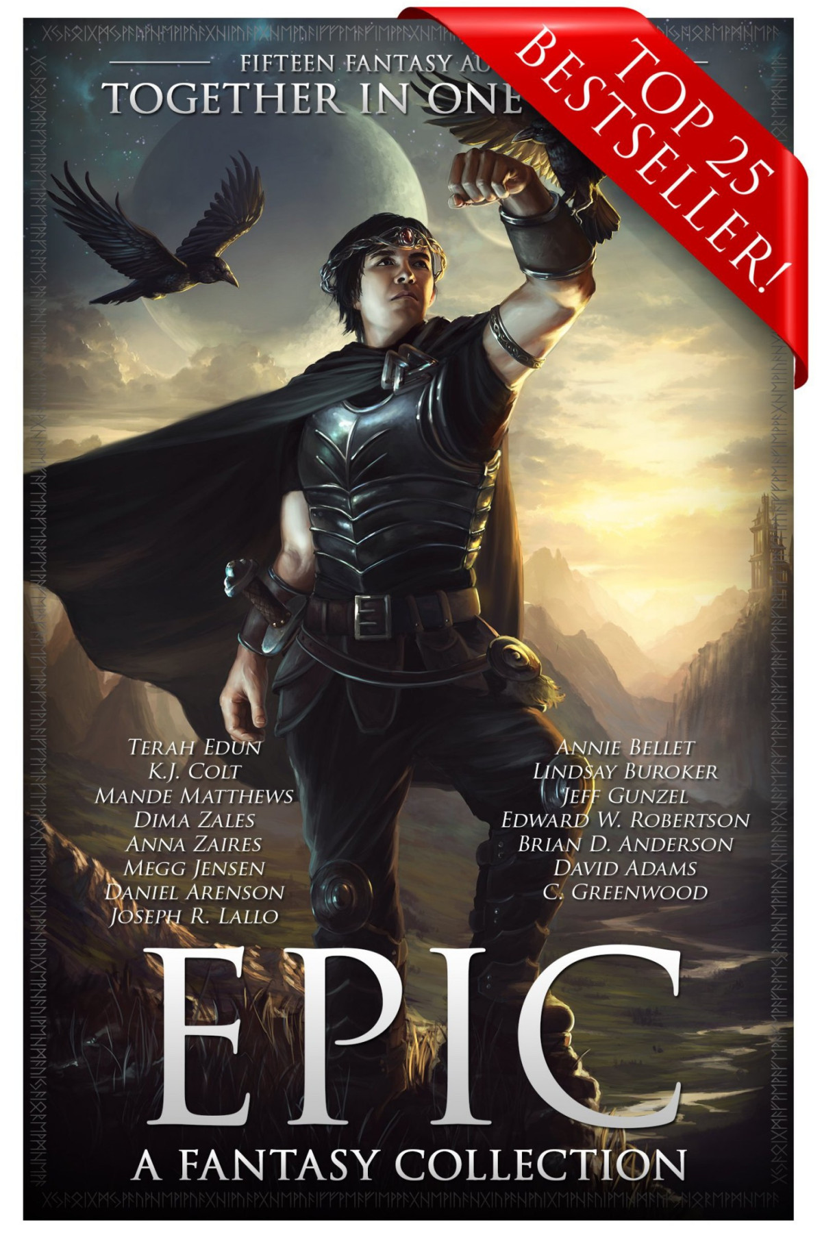Epic Fourteen Books Of Fantasy Terah Edun K J Colt Mande Matthews Dima Zales Megg Jensen Daniel Arenson Annie Bellet Lindsay Buroker Jeff Gunzel Edward W Robertson Brian D Anderson C Greenwood Anna Zaires Joseph R Lallo David Adams
