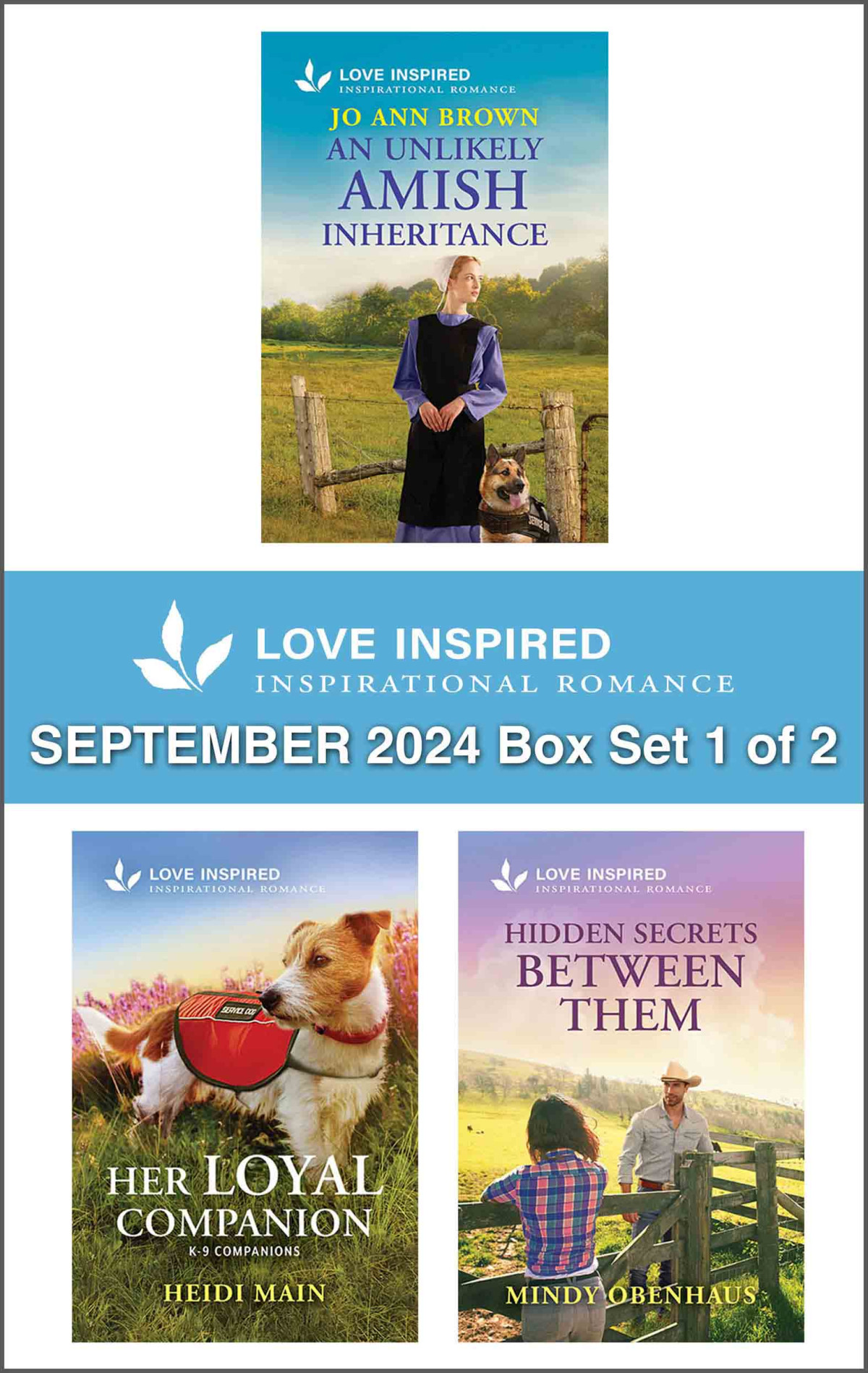Love Inspired September 2024 Box Set 1 Of 2 Jo Ann Brown Heidi Main And Mindy Obenhaus