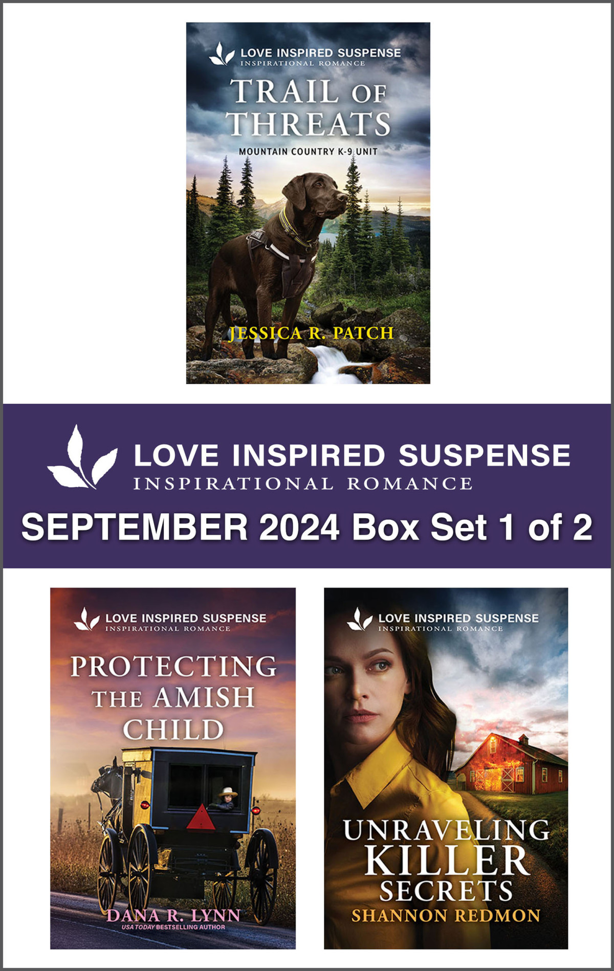 Love Inspired Suspense September 2024 Box Set 1 Of 2 Jessica R Patch