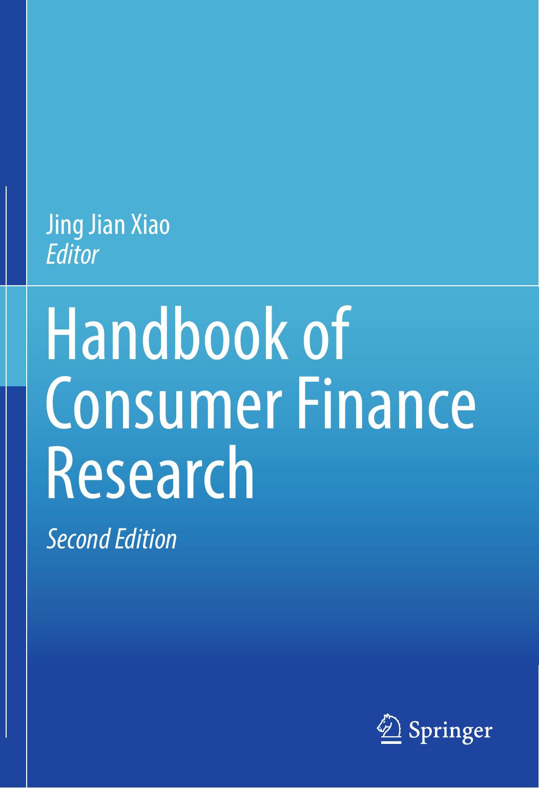 Handbook Of Consumer Finance Research Jing Jian Xiao