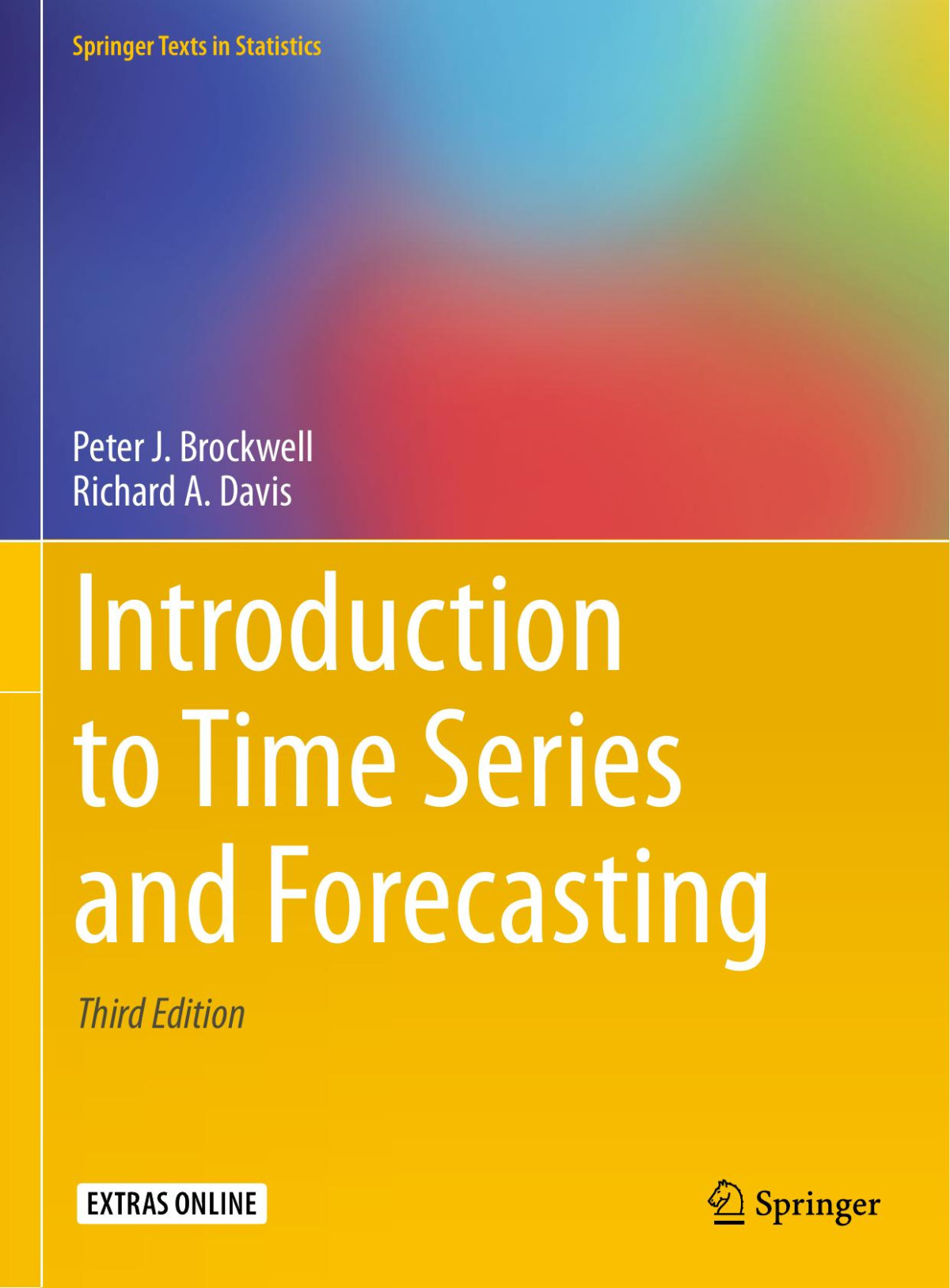 Introduction To Time Series And Forecasting Peter J Brockwell Richard A Davis