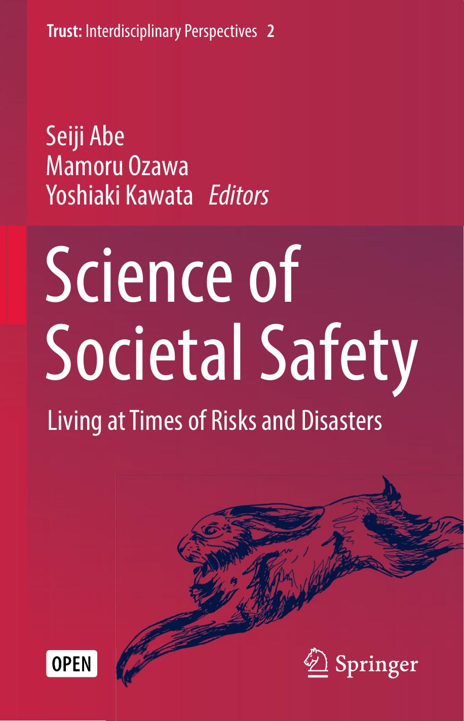 Science Of Societal Safety Seiji Abe Mamoru Ozawa Yoshiaki Kawata