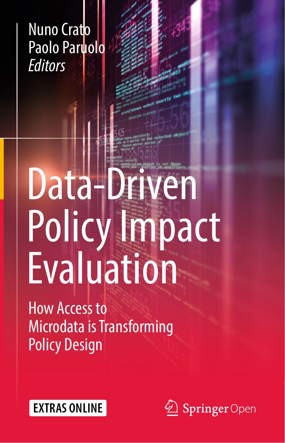 Datadriven Policy Impact Evaluation Nuno Crato Paolo Paruolo